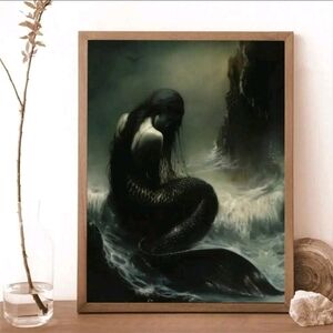 MYSTICAL 🧜‍♀️ MERMAID PRINT 50X70 CM 🖼